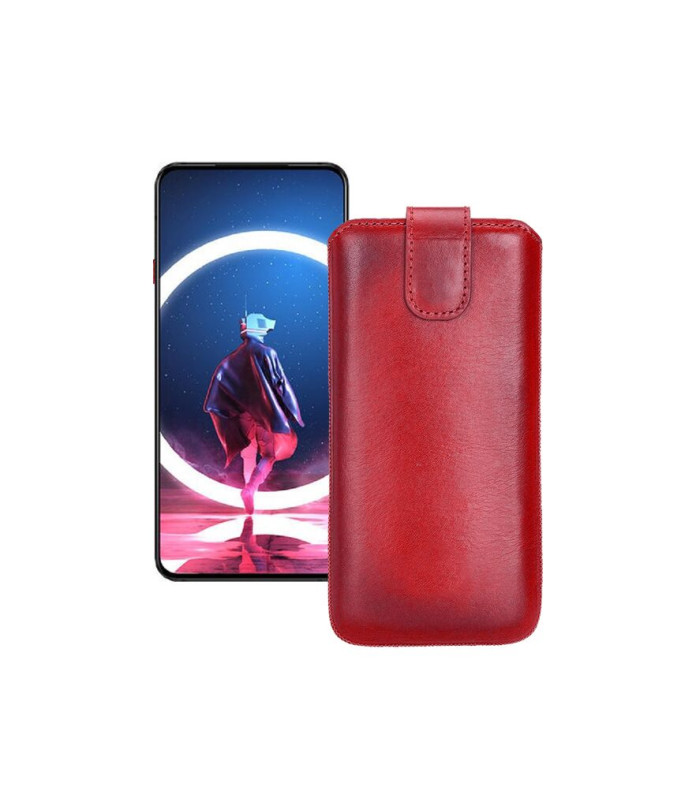 Витяжка з екошкіри для телефону ZTE Nubia Red Magic 7S Pro