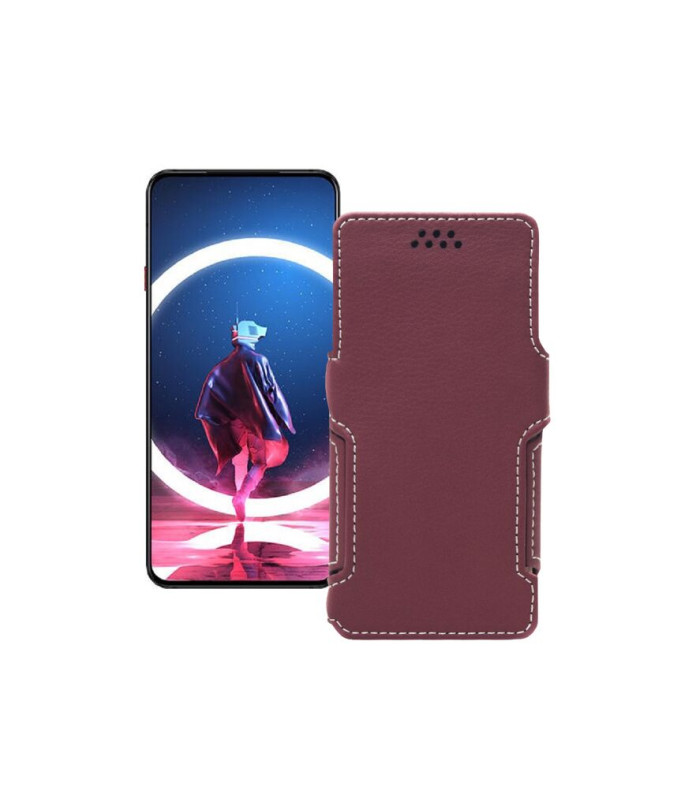 Чохол-книжка з екошкіри для телефону ZTE Nubia Red Magic 7S Pro