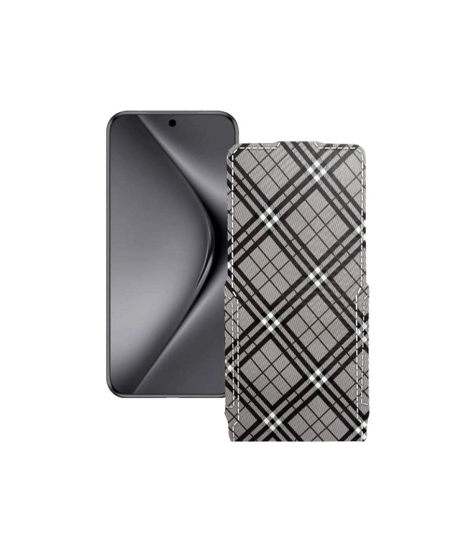 Чохол-флип з екошкіри для телефону Huawei Pura 70 Pro (plus)