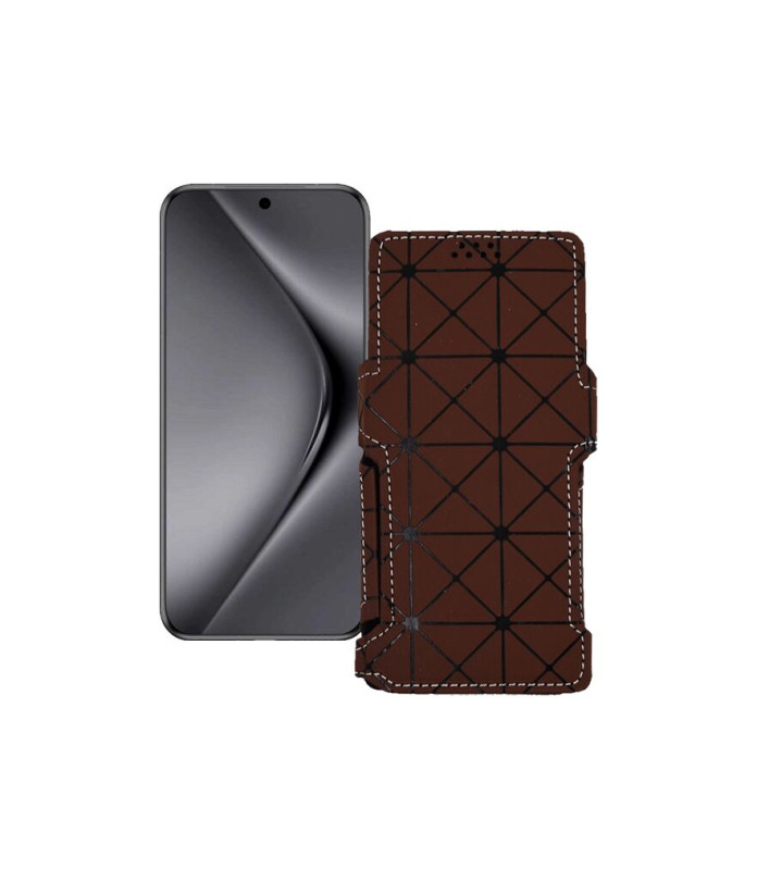 Чохол-книжка з екошкіри для телефону Huawei Pura 70 Pro (plus)