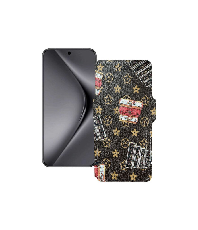 Чохол-книжка з екошкіри для телефону Huawei Pura 70 Pro (plus)