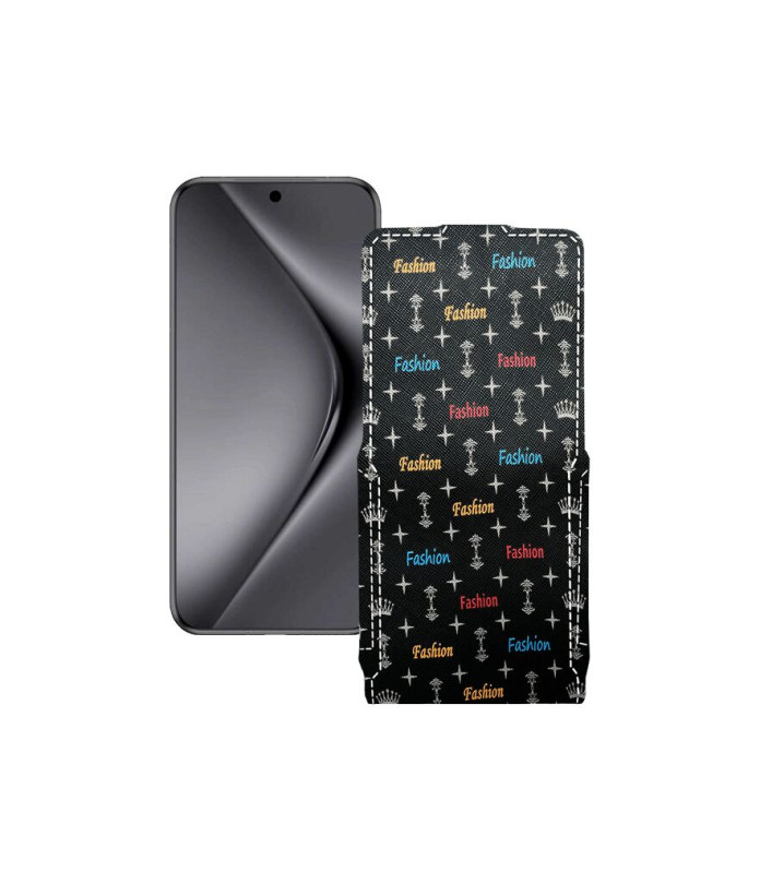 Чохол-флип з екошкіри для телефону Huawei Pura 70 Pro (plus)