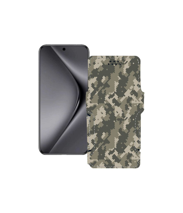 Чохол-книжка з екошкіри для телефону Huawei Pura 70 Pro (plus)