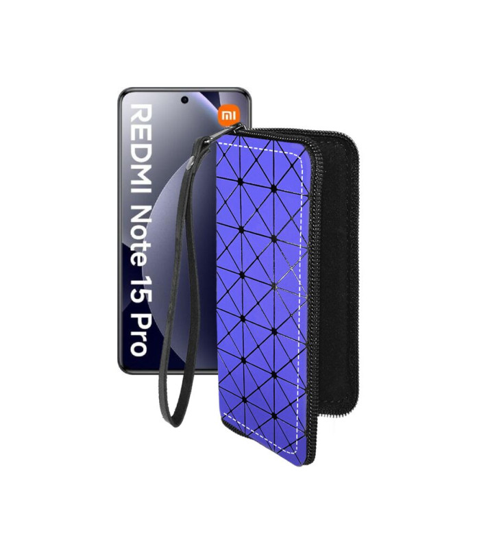 Чохол-гаманець з екошкіри для телефону Xiaomi Redmi Note 15 Pro 4G