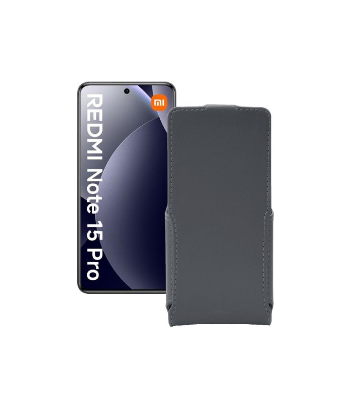 Чохол-флип з екошкіри для телефону Xiaomi Redmi Note 15 Pro 4G