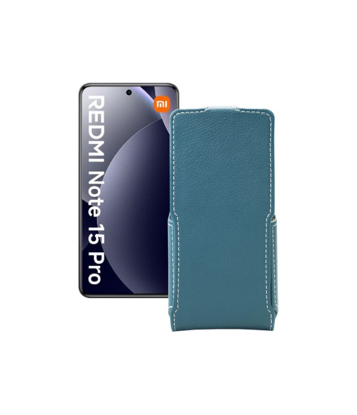 Чохол-флип з екошкіри для телефону Xiaomi Redmi Note 15 Pro 4G