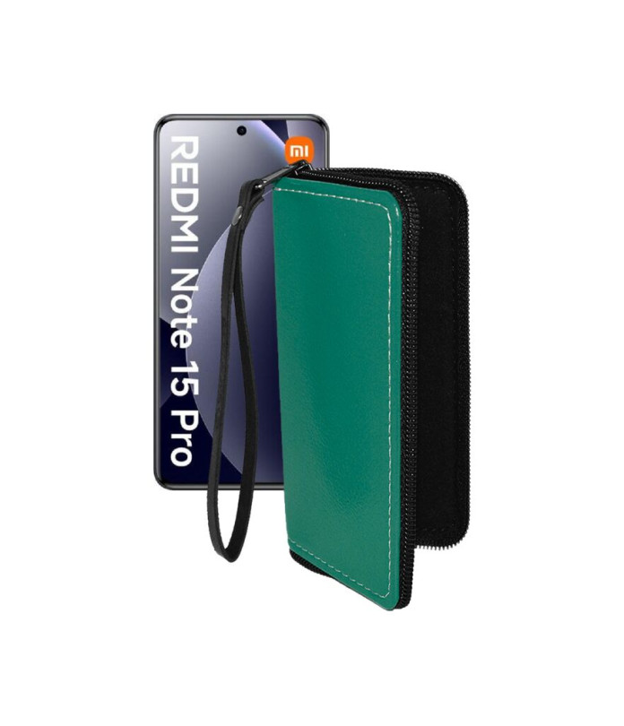 Чохол-гаманець з екошкіри для телефону Xiaomi Redmi Note 15 Pro 4G