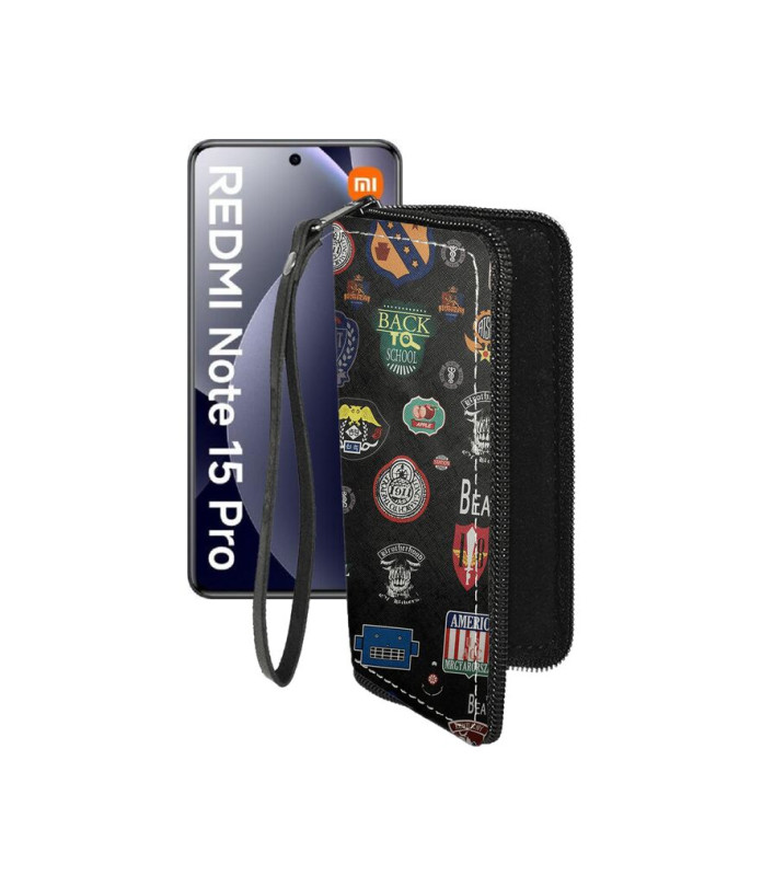 Чохол-гаманець з екошкіри для телефону Xiaomi Redmi Note 15 Pro 4G