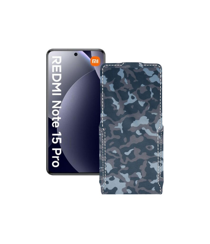 Чохол-флип з екошкіри для телефону Xiaomi Redmi Note 15 Pro 4G