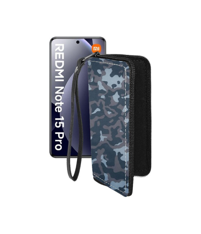 Чохол-гаманець з екошкіри для телефону Xiaomi Redmi Note 15 Pro 4G