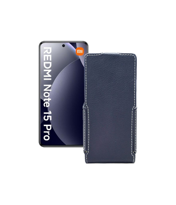 Чохол-флип з екошкіри для телефону Xiaomi Redmi Note 15 Pro 4G