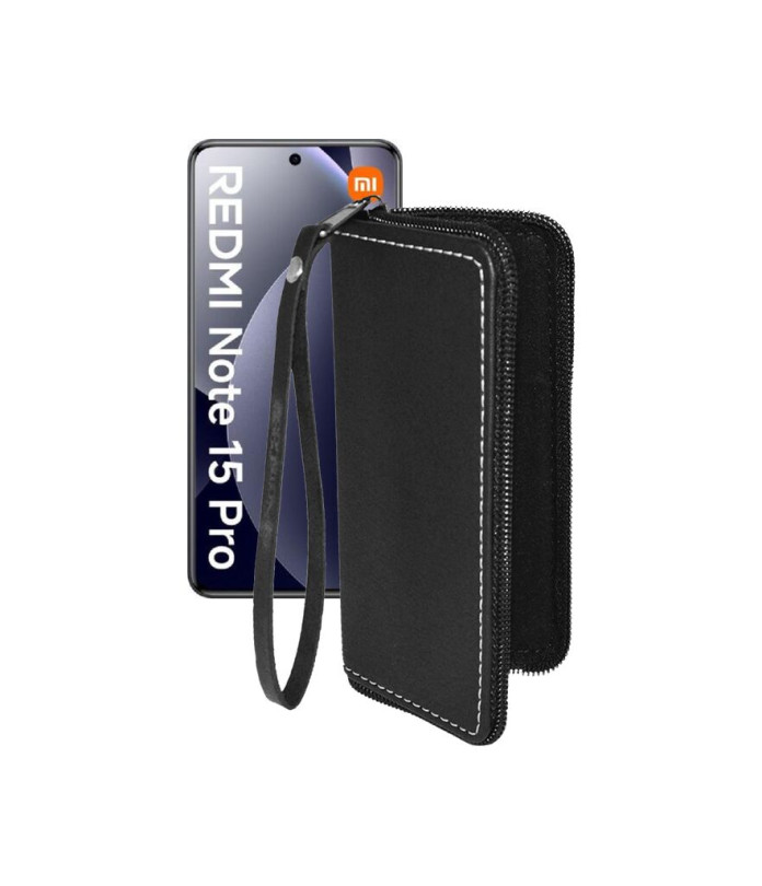 Чохол-гаманець з екошкіри для телефону Xiaomi Redmi Note 15 Pro 4G