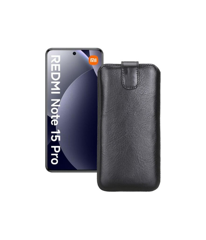 Витяжка з екошкіри для телефону Xiaomi Redmi Note 15 Pro 4G