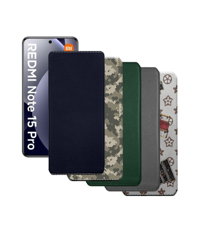 Накладка з екошкіри для телефону Xiaomi Redmi Note 15 Pro 4G