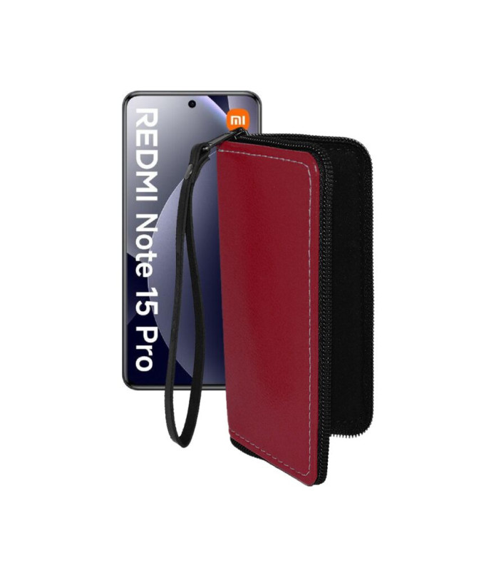 Чохол-гаманець з екошкіри для телефону Xiaomi Redmi Note 15 Pro 4G