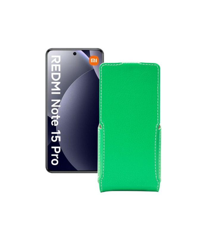 Чохол-флип з екошкіри для телефону Xiaomi Redmi Note 15 Pro 4G