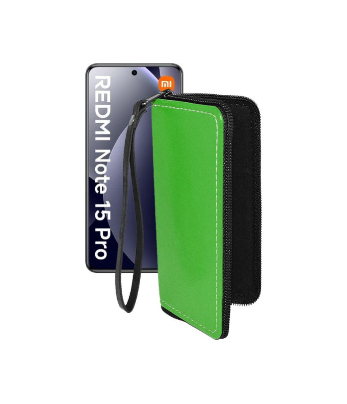 Чохол-гаманець з екошкіри для телефону Xiaomi Redmi Note 15 Pro 4G