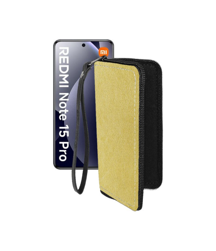 Чохол-гаманець з екошкіри для телефону Xiaomi Redmi Note 15 Pro 4G