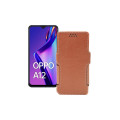 Чохол-книжка з екошкіри для телефону OPPO A12