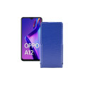 Чохол-флип з екошкіри для телефону OPPO A12