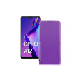 Чохол-флип з екошкіри для телефону OPPO A12