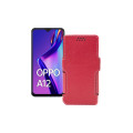 Чохол-книжка з екошкіри для телефону OPPO A12