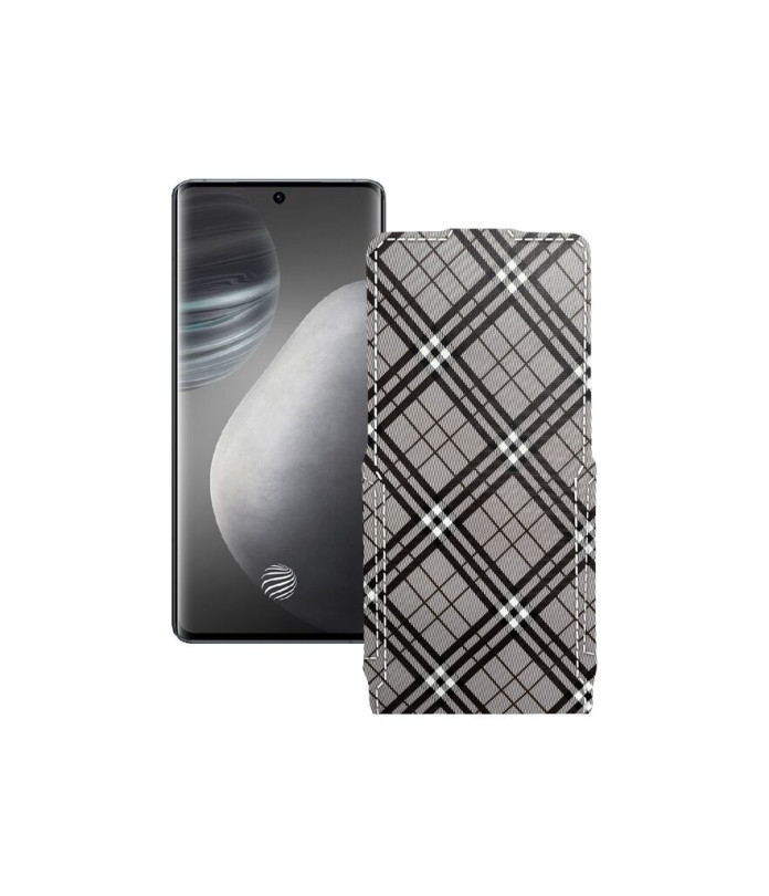 Чохол-флип з екошкіри для телефону Vivo X60 Pro Plus 5G