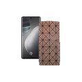 Чохол-флип з екошкіри для телефону Vivo X60 Pro Plus 5G
