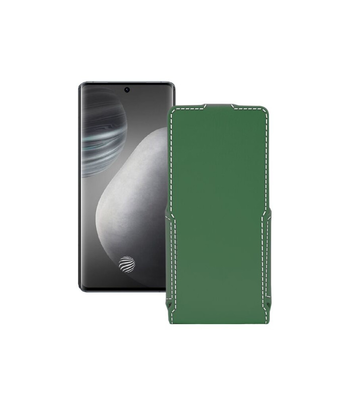Чохол-флип з екошкіри для телефону Vivo X60 Pro Plus 5G