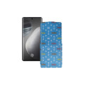 Чохол-флип з екошкіри для телефону Vivo X60 Pro Plus 5G