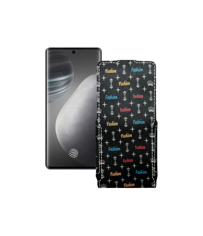Чохол-флип з екошкіри для телефону Vivo X60 Pro Plus 5G