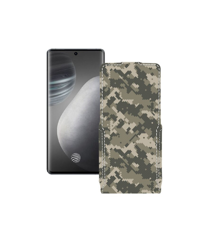 Чохол-флип з екошкіри для телефону Vivo X60 Pro Plus 5G