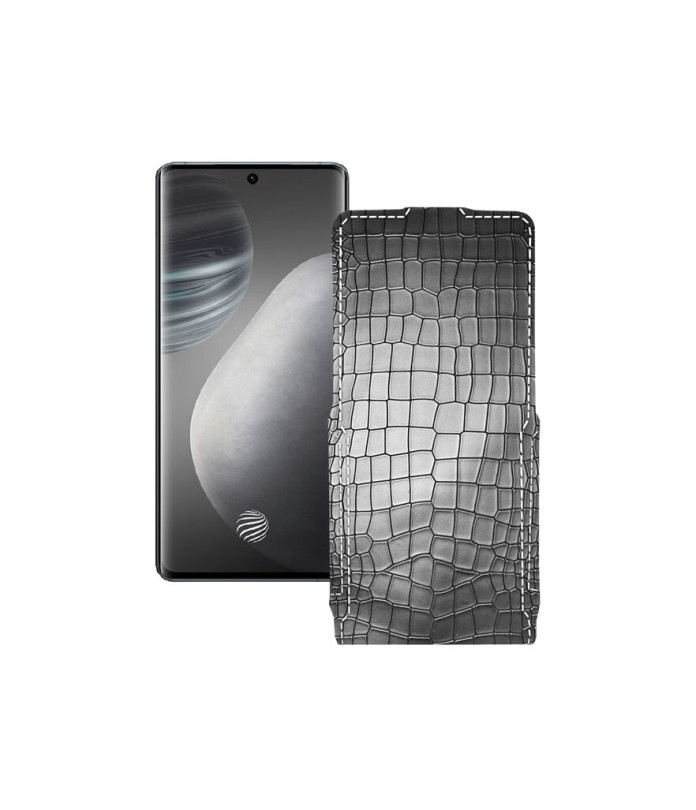 Чохол-флип з екошкіри для телефону Vivo X60 Pro Plus 5G