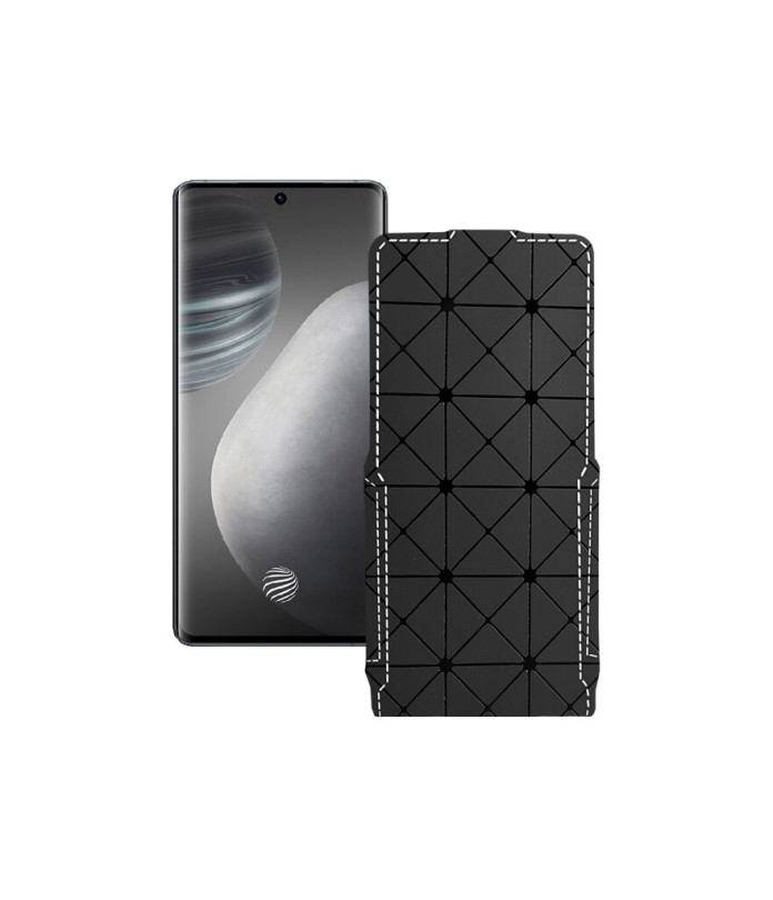 Чохол-флип з екошкіри для телефону Vivo X60 Pro Plus 5G