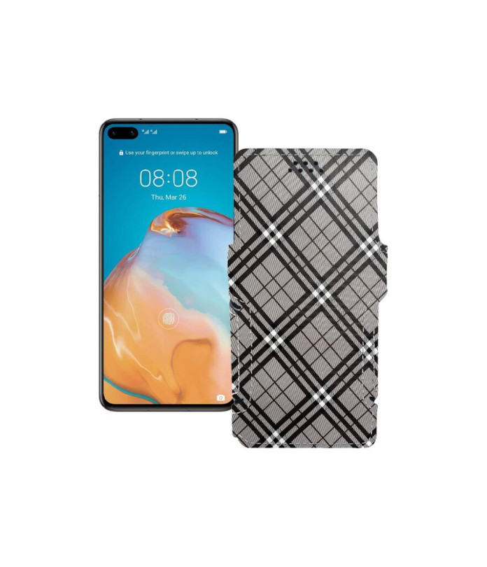 Чохол-книжка з екошкіри для телефону Huawei P40