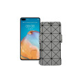 Чохол-книжка з екошкіри для телефону Huawei P40