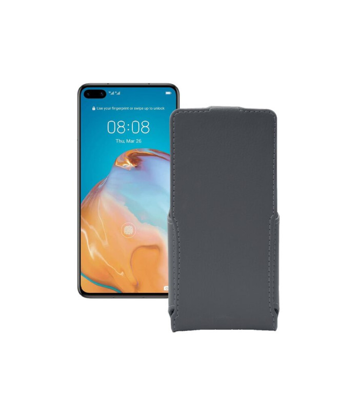 Чохол-флип з екошкіри для телефону Huawei P40