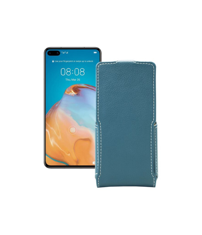 Чохол-флип з екошкіри для телефону Huawei P40