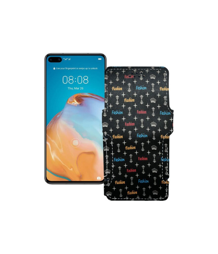 Чохол-книжка з екошкіри для телефону Huawei P40