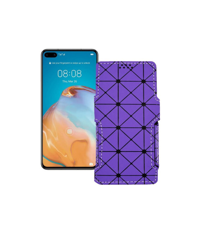 Чохол-книжка з екошкіри для телефону Huawei P40