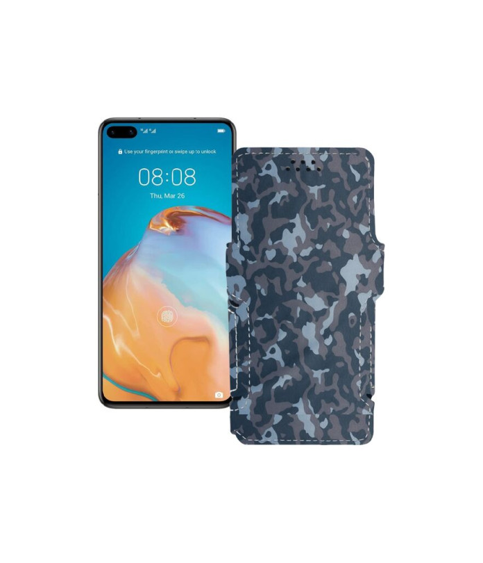 Чохол-книжка з екошкіри для телефону Huawei P40