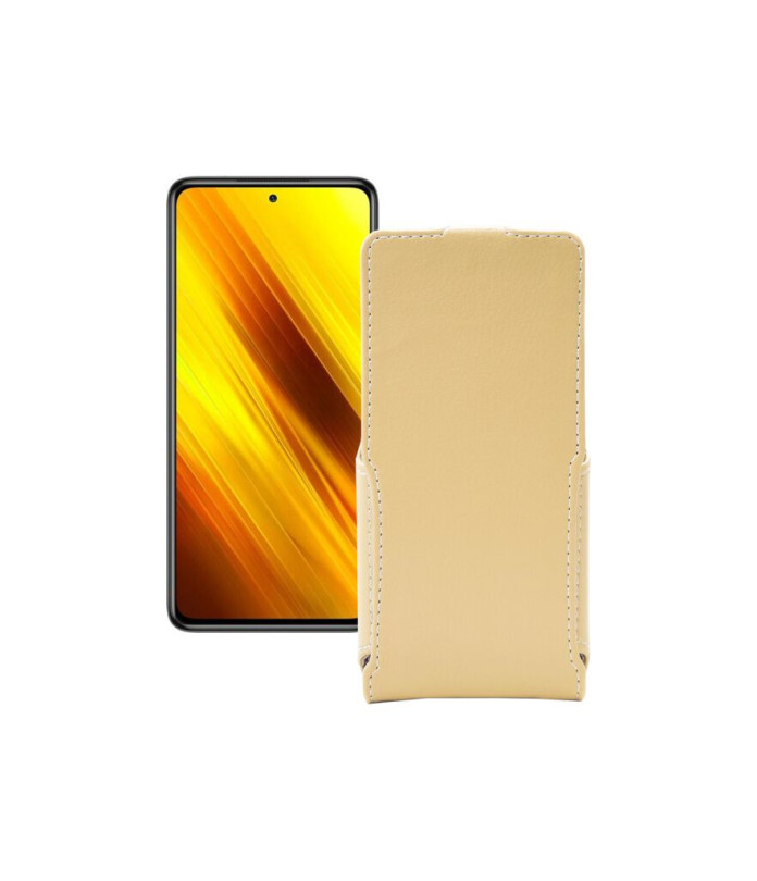 Чохол-флип з екошкіри для телефону Xiaomi Poco X3