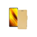 Чохол-книжка з екошкіри для телефону Xiaomi Poco X3