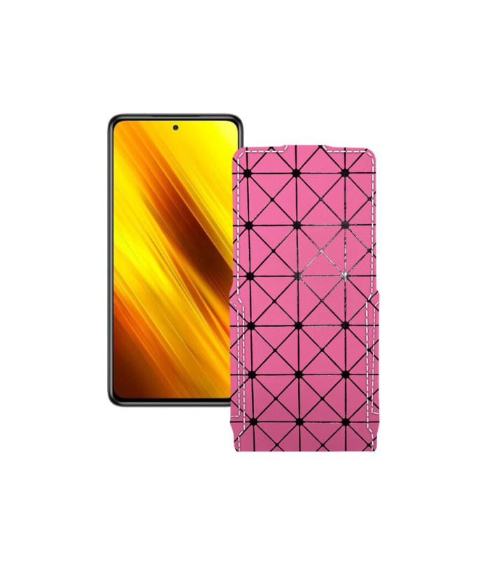 Чохол-флип з екошкіри для телефону Xiaomi Poco X3