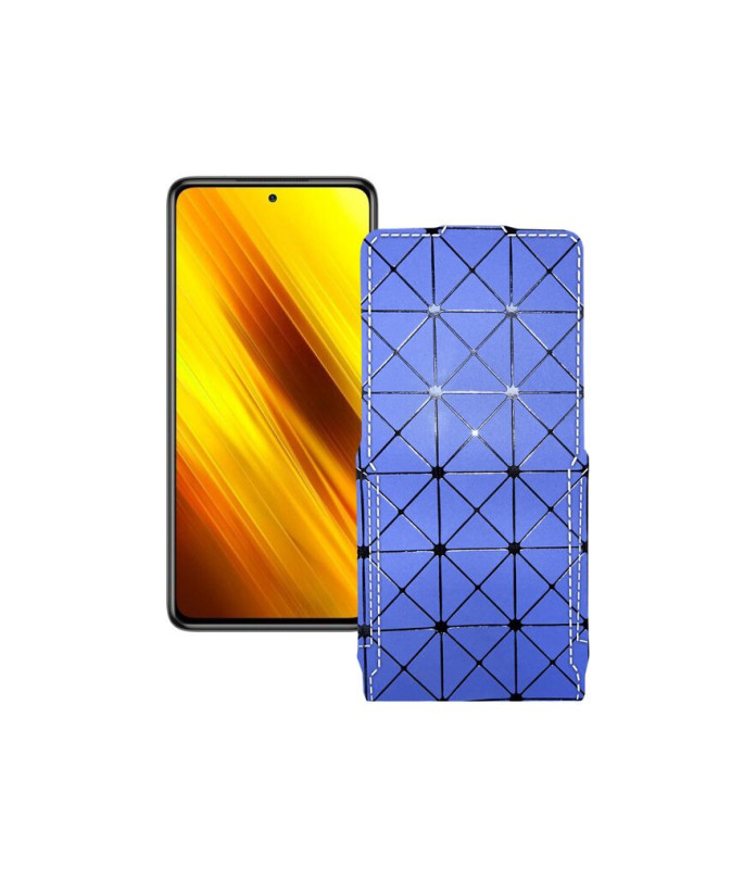 Чохол-флип з екошкіри для телефону Xiaomi Poco X3