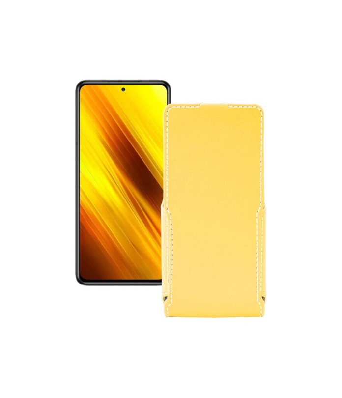 Чохол-флип з екошкіри для телефону Xiaomi Poco X3