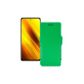 Чохол-книжка з екошкіри для телефону Xiaomi Poco X3