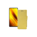 Чохол-книжка з екошкіри для телефону Xiaomi Poco X3