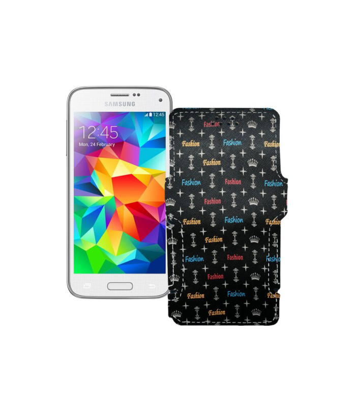 Чохол-книжка з екошкіри для телефону Samsung Galaxy S5 mini (G800)