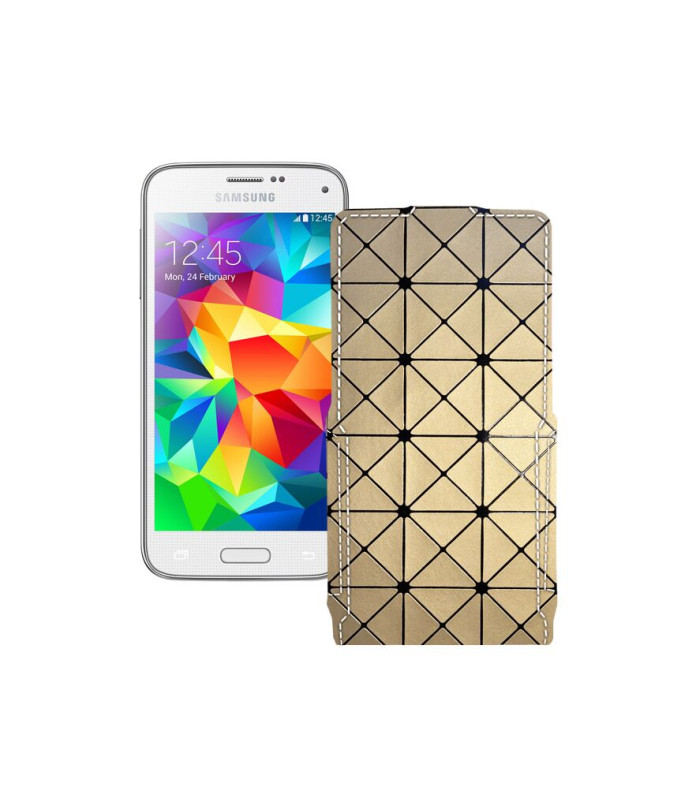 Чохол-флип з екошкіри для телефону Samsung Galaxy S5 mini (G800)